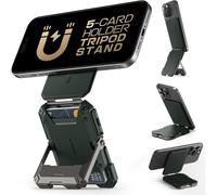 Magsafe Wallet With Stand, Magnetic Wallet For Men,phone Stand Credit Card Holder Tripod For Iphone 16/15/14/13/12 Series