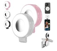 Magselfie Pocket Light, Magselfie Phone Lights, Magselfies Mirror, 180° Flippable, Side Gear to Adjust Brightness, Portable, Rechargeable, Lightweight, Powerful, for Makeup, Selfies (#B 2PCS)