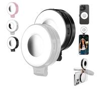 Magselfie Pocket Light, Magselfie Phone Lights, Magselfies Mirror, 180° Flippable, Side Gear to Adjust Brightness, Portable, Rechargeable, Lightweight, Powerful, for Makeup, Selfies (#C 2PCS)