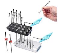 MagStand Pro Magnetic Helping Hands Soldering Tool - Adjustable Alligator Clip Holder, Making Easier to Paint Small Details, Strong Magnetic Base for Model Builders & Miniature Painters(All-2PCS)