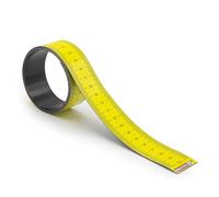 Magstick 1 Metre Flexible Magnetic Tape Measure - Yellow, 100 cm x 3 cm