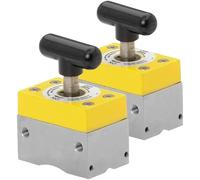 Magswitch MagSquare 165 Magnetic Welding Square Base Clamp Holder for Welding Kit, Tools, Supplies and Accessories, Magnet Switch with On/Off Capabilities, 150 lb Holding Force, 2 Pack