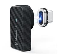 Magtame 240W Magnetic USB-C Adapter, 90 degree Design,40Gbps,24-Pin,4K/60Hz | 1 Pack, carbon-fibre reinforced 90° design, supports 240W charging, 40Gbps data, 4K/60Hz video for iPhone 17/16 and Galaxy