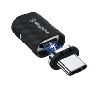 Magtame 240W Magnetic USB-C Adapter, Straight, 40Gbps, 24-Pin, 4K/60Hz | 1 Pack, Carbon-fibre reinforced design,dust protection, 240W fast charging,40Gbps data &4K/60Hz video,for iPhone 15-17,USB3/4
