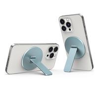 Magtame Magnetic Phone Stand, Phone Holder with Kickstand, 3 in 1 Metal for Hand, Compatible with iPhone 12/13/14/15/16 Series,Blue