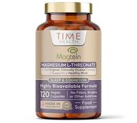 Magtein® Magnesium Threonate - 120 Capsules - High Strength 2100mg - Pullulan Capsules - UK Made to GMP & HACCP Standards - Zero Additives