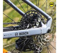 Magura MDR-C CL Disc Rotor - Silver / 180mm / Centerlock / Q/R Axle