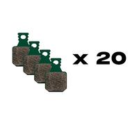 Magura Mdp 8 Organic Disc Brake Pads 20 Pairs One Size Green