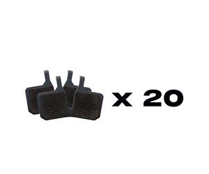Magura Mdp 9 Organic Disc Brake Pads 20 Pairs One Size Black / Grey