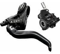 Magura MT4 Disc Brake and Lever - Front or Rear Hydraulic Flat Mount Black