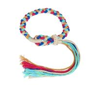 MAGUSHION Tibetan Buddhist Good Luck Rope Woven Bracelets for Women Men Teens, Six Words Tibetan Mantras Amulet Braided Bracelets Adjustable Friendship Gift Handcrafted Rope Woven Wristband.