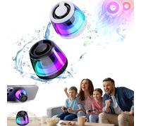 Magvibe Speaker,Official Magvibe Sound Pillar,2025 New Magnetic Bluetooth Speaker,Waterproof Wireless Speaker with Rgb,Bluetooth 5.3 for Fast, Easy Pairing,Bring an Immersive Audio-Visual Feast (2Pcs)
