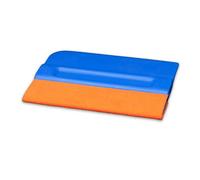 Magwrap™ Blue Pro-Tint Bondo Magnetic Squeegee With Suede - Professional Car Wrapping Decal Applicator & Vinyl Smoothing Tool