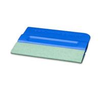 Magwrap™ Blue Pro-Tint Bondo Magnetic Squeegee With Suede - Professional Car Wrapping Decal Applicator & Vinyl Smoothing Tool