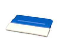 Magwrap™ Blue Pro-Tint Bondo Magnetic Squeegee With Wool - Professional Car Wrapping Decal Applicator & Vinyl Smoothing Tool