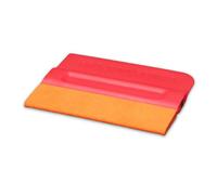 Magwrap™ Red Pro-Tint Bondo Magnetic Squeegee With Suede - Professional Car Wrapping Decal Applicator & Vinyl Smoothing Tool