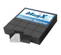 MagX Magnetic Squares with Adhesive Backing, Each 20 mm x 20 mm, 100 pcs, Ultra Thick 1.5 mm, Strong, Self Adhesive Magnet Sheet, for Welding, for Whiteboard, Peel and Stick (MVAS-3434)