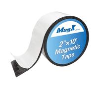 MagX Magnetic Tape with Adhesive 5 cmx3 m, Ultra Thick 1.5mm, Magnetic Strip with Self Adhesive, Flexible Magnetic Roll Tape, Peel and Stick, Anisotropic Strong Magnets, Stationery, Office Supply