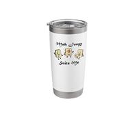 Mah-Jongg Humor Stainless Steel Insulated Tumbler