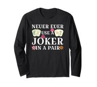 Mah Jongg Tile Set Lover Mahjong Cards Long Sleeve T-Shirt
