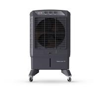 Maha Kool 70L Industrial Evaporative Cooler Metal Fan Blades Powerful Air Flow 3 Fan Speeds Stylish Grey Finish