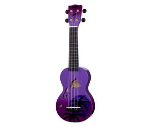 Mahalo Hawaii Purple Ukulele