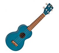 Mahalo Kahiko Ukulele Transparent Blue