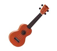 Mahalo Rainbow Ukulele Rainbow Orange