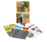 Mahalo Ukulele Essentials Accessories Pack - including Clip On Tuner, AQUILA Super Nylgut Strings, Picks & More