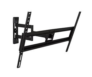 MAHARA Tilt & Turn TV Wall Bracket - Wall Mount for TVs 37 - 80 Inches - TV Brackets with VESA Wall Mount Compatibility 50x50mm - 600x400mm - TV Wall Brackets Support Max 60kg - Black TV Bracket