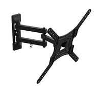 MAHARA TV Wall Bracket Mount, Multi Position, for up to 55 inch LED LCD Plasma Flat Screen Curved TVs, VESA Compatible 50mm x 50mm - 400mm x 400mm, Max. TV Weight 40kg, Black TV Bracket