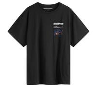 Maharishi Men's Basquait Year Of The Snake T-Shirt Black