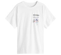 Maharishi Men's Basquait Year Of The Snake T-Shirt White