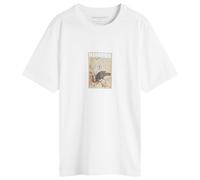 Maharishi Men's Black Crow White Heron T-Shirt