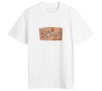 Maharishi Men's Ema Kirin Plaque T-Shirt White Small