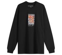 Maharishi Men's Tiger Dragon Miltype Long Sleeve T-Shirt Black