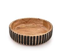 Mahasu Decorative Bowl Mango Wood Decorative Bowls for Home Decor - Organic Modern Home Decor Bowl Key Bowl, Candy Bowl, Smudge Bowl (10" X 10" X 2.5'')