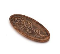 Mahasu Decorative Bowl Mango Wood Wooden Bowl for Table Centerpiece Decor, Entryway Table, Farmhouse Home décor (14'' X 6'' X 1'')