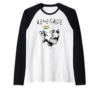 Mahatma Gandhi Raglan Baseball Tee