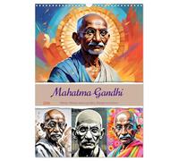 Mahatma Gandhi UK-Version (Wall Calendar 2026 DIN A3 Portrait), CALVENDO 12 Month Wall Calendar