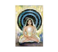 Mahavatar Babaji Famous Canvas Poster Wall Art Decor Print Picture Paintings for Living Room Bedroom Decoration 12x18inch(30x45cm) Unframe-style-17
