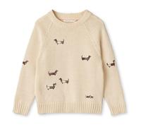 Mahdi Dogs Organic Cotton Sweater Ecru 2/3 years