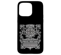Maher irish heritage celtic roots 8th century design Case for iPhone 15 Pro Max