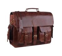 MaheTri 100% Genuine Indian Leather,Messanger,Cross body,Travel,College,Multi-Purpose Unisex Premium Vintage Quality Bag Ideal for gifts | Gift for him