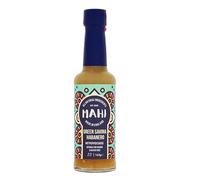 MAHI Hot Chilli Sauce - Green Savina Pepper Mild Spicy Sauce | 6x Pack | Vegan & Gluten Free | Perfect for BBQs & Every Day Meals | Spicy & Sweet With Habanero Peppers (6x 165g Bottles)