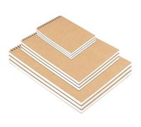 MAHIONG 9 Pack A3 A4 A5 Sketchbook, 60 Pages 30 Sheets Spiral Bound Sketch Pad, 160gsm Hardback Drawing Pad Sketch Book for Painting, Graffiti, Drawing