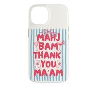 Mahj Mahjong Bam Thank You Ma'am Tile Game Player Pun Case for iPhone 14