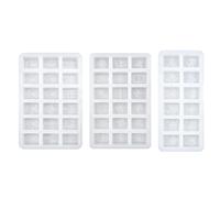Mahjjong Form Silicone, Harz Mahhjoong Shape, Builders Tools-Reusable Silicone Tile Set for Candlestick-soap Rod