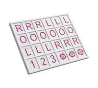 Mahjong Board - 3D Printed Trainer, Compact Frame with Slots, Lightweight Resin Material, Strategy Grid Layout, Learning Aid for Novices Practicing Tile Combinations in Home Living Rooms or Travel