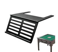 Mahjong Card Holder for Table - Foldable Space-Saving Angled Viewing - Under The Mat Slide-In Stand | for Home Living Room Game Night Family Gatherings Party Leisure